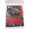 Image 5 : (2) Christmas Stockings, Christmas Table Cloth, Tea Towel