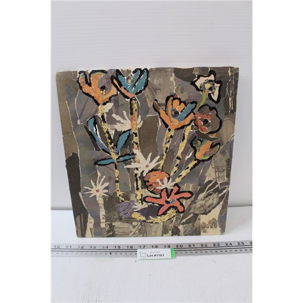 Unframed Art by Donna E. Crawford, 12.5" x 13.5"