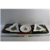 Image 1 : (3) Porcelain Christmas Plates