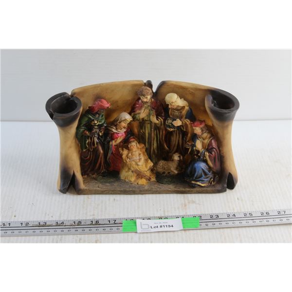 Christmas Ceramic Nativity Scene Decor
