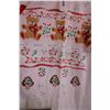 Image 4 : Christmas Theme Pajama Shirt (NIB) Size L, Christmas Ornamental Table Tree, (6) Wine Glasses - Chris