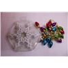 Image 4 : Christmas Ornaments (NIB), Christmas Tree Stringed Ornaments, Storage Box 11" x 7.5" x 16"