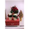 Image 1 : Variety Christmas Decor, Storage Box 118" x 18" x 7"