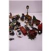Image 2 : Variety Christmas Themed Ornaments - Electrical Part As Is, Storage Bin 1' x 1' x 1'