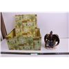 Image 1 : Dragon Ornament 8" Tall, Storage Bin 11" x 15.5" x 7.5"