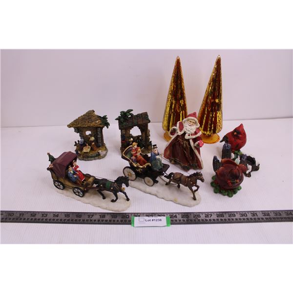 Assorted Christmas Themed Ornaments