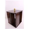 Image 2 : The Bombay Company CD Wood Turn Stand - Holds 64 Disks - 15" Tall