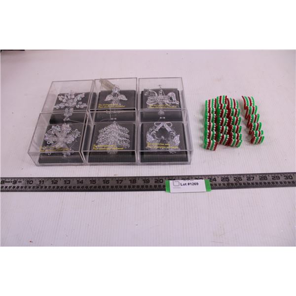 Variety Christmas Tree Ornaments (NIB)