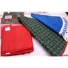 Image 2 : Assorted Christmas Themed Table Linens (Placemats, Table Cloths, Napkins, Runners, Tree Skirts)