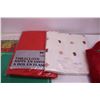 Image 3 : Assorted Christmas Themed Table Linens (Placemats, Table Cloths, Tree Skirts) Many NIB