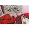 Image 3 : Assorted Christmas Themed Table Linens (Placemats, Table Cloths, Runners, Napkins, Tree Skirts) Many