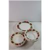 Image 2 : (17) Piece Poinsettia Dish Set