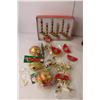 Image 2 : Christmas Lot- Nativity Scene, Ornaments, Misc.