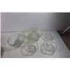 Image 2 : Dish Set- Plates, Glass Bowls, Misc.