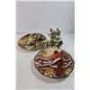 Image 2 : Ornamental Birds- Snow Globe, Tree Ornaments, Misc.