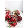 Image 3 : Christmas Lot- Wreaths, Holly Berries, Misc.