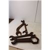 Image 2 : Vintage Tools- (4) Wrenches, Axes, Misc.