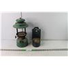 Image 1 : (2) Vintage Coleman Lantern & Bushman Wall Mounted Oil Lamp