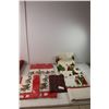 Image 3 : (3) Tree Skirts, Tablecloth Misc. Christmas Items