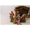 Image 2 : Nativity Scene with Light Up Candle, Working