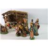 Image 3 : Nativity Scene with Light Up Candle, Working