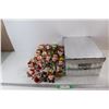 Image 1 : Gift Box w/ (34_ Various Small Ceramic Christmas Decorations