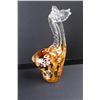 Image 3 : Blown Glass Giraffe Ornament- 9.5'' Tall
