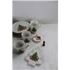 Image 5 : Various Happy Holidays Papel Dishes, Rubbermaid Container, 11'' x 16'' x 6'' , Wooden Chess Charact