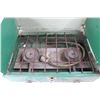Image 4 : Coleman Vintage Mental Propane Camp Stove, 17'' x 11.5'' x 5'' - As Is