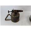 Image 6 : Vintage Blow Torch w/ Gas Heater- Both As Is