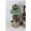Image 2 : (2) Metal Vintage Propane Lanterns- Damaged