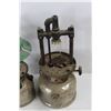 Image 3 : (2) Metal Vintage Propane Lanterns- Damaged