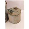 Image 3 : (2) Vintage Metal Gasoline Cans