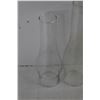 Image 2 : (3) Vintage Glass Kerosene Lamp Chimneys