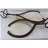 Image 2 : (2) Pairs Of Vintage Metal Ice Tongs