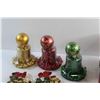Image 4 : Christmas Ornaments, Candle Holders and Storage Box with Lid