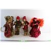 Image 1 : Porcelain Christmas Dolls