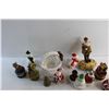 Image 5 : Christmas Porcelain Ornaments and Salt & Pepper Shakers