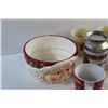 Image 11 : Santa Claus Porcelain Bowl, Christmas Mugs, Decorative Statue, Coasters and Ornament