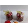 Image 4 : Christmas Fruit Ornaments and Candles