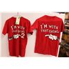 Image 1 : * Couple T Shirts - Size S - I'm With That Thing - Dr. Seuss