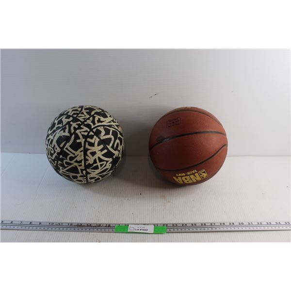 (2) Basketballs