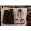 Image 1 : *Miss London Faux Fur Vest - Size L and Gucci Jacket - Size L - Authenticity Not Guaranteed