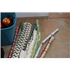 Image 3 : *Gift Wraps, Plastic Tote, Christmas Ornaments, Cushion and Misc.