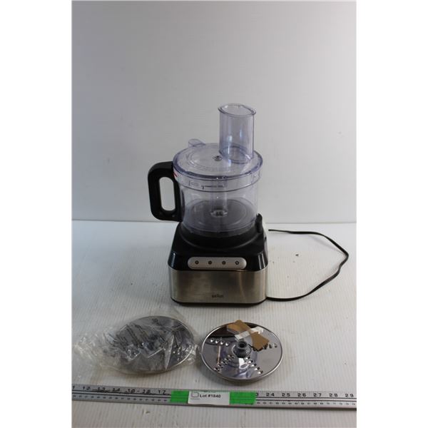 Braun Food Processer - Tested