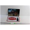 Image 1 : (2) Coca Cola Signs 12'' x 8''