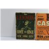 Image 3 : John Lennon and Johnny Cash Signs 12'' x 8''