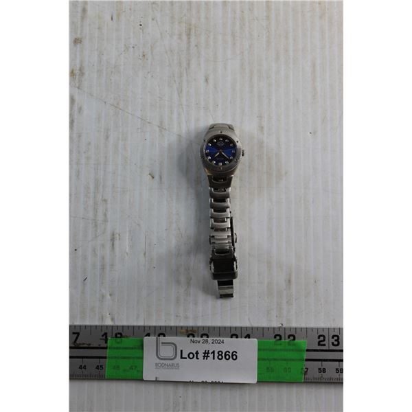 Bulova Silver Watch - As Is, Authenticity Not Guaranteed