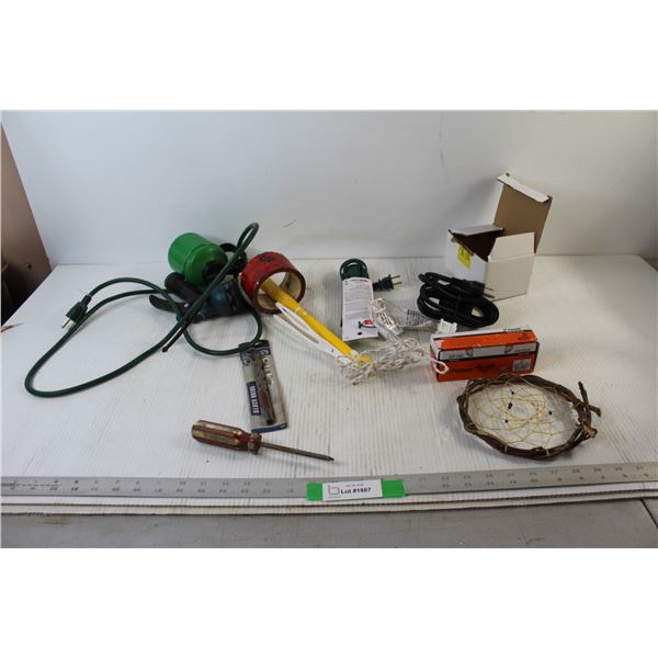 Pond Pump, Auger Drill bit, Pond Pump, misc.