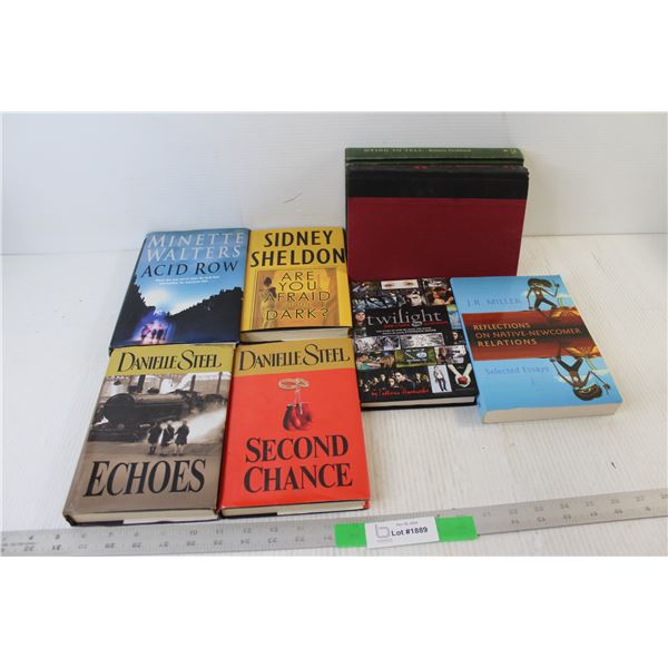 (8) Novels Books - R is for Richard, Twilight, Acid Row, etc.